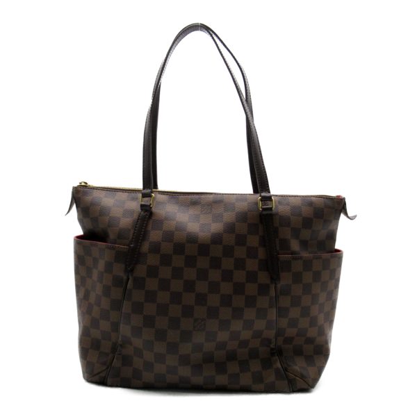 2101217956673 1 Louis Vuitton Totally MM Shoulder Bag Brown