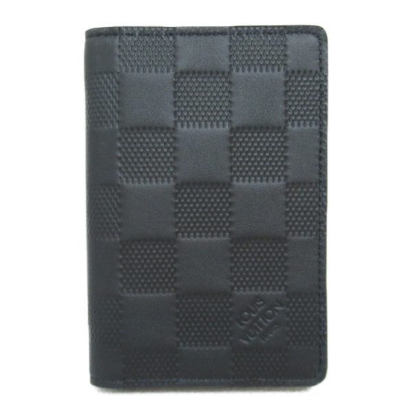 2101217957038 3 Louis Vuitton Organizer de Posh Card Case Black