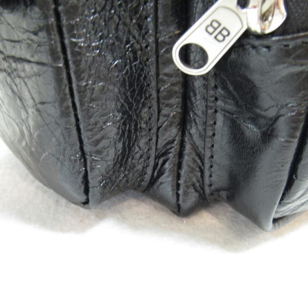 2101217960830 7 Balenciaga Shoulder Bag Leather Black