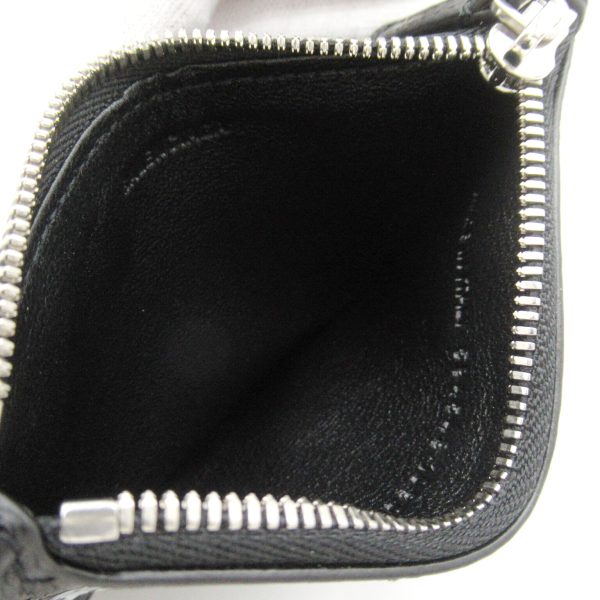 2101217961103 5 Balenciaga Coin Case with Key Ring Lambskin Black