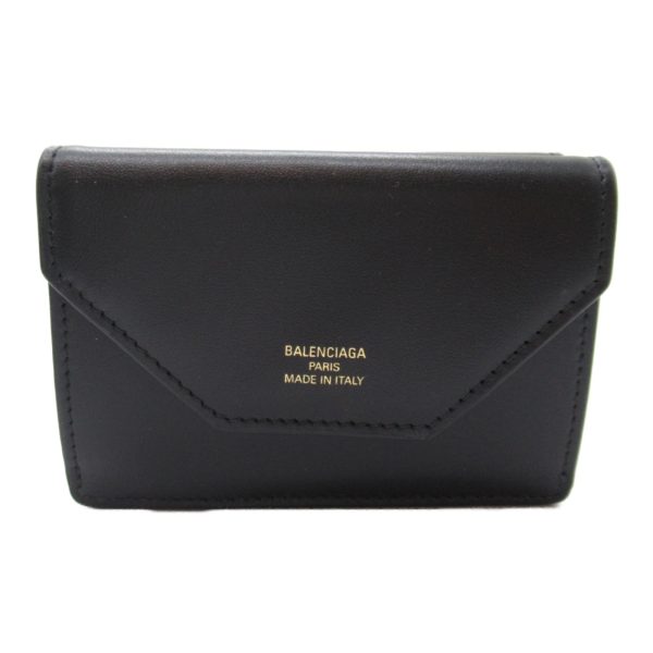 2101217961271 2 Balenciaga Trifold Wallet Black