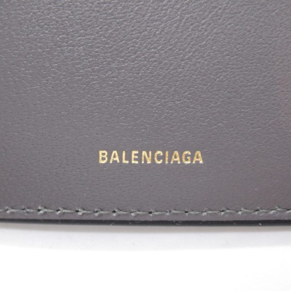 2101217961271 7 Balenciaga Trifold Wallet Black