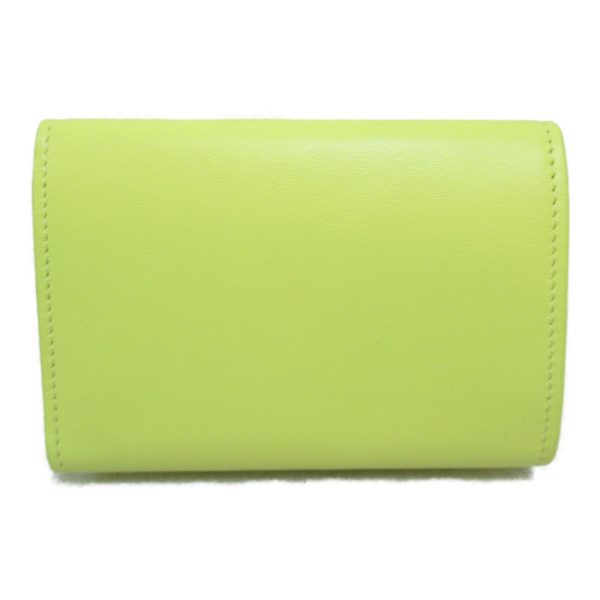 2101217961301 3 Balenciaga Trifold Wallet Calf Yellow