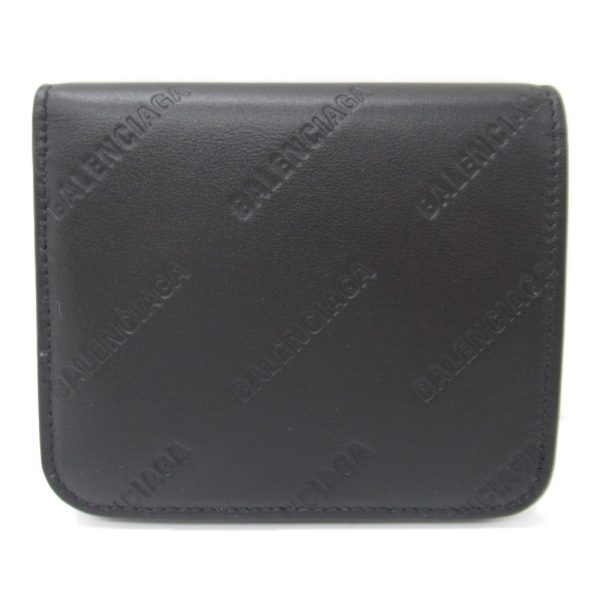 2101217961448 2 Balenciaga Bifold Wallet Leather Black