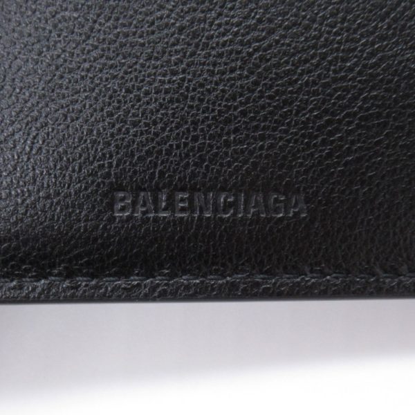 2101217961530 7 Balenciaga Bifold Wallet Leather Black