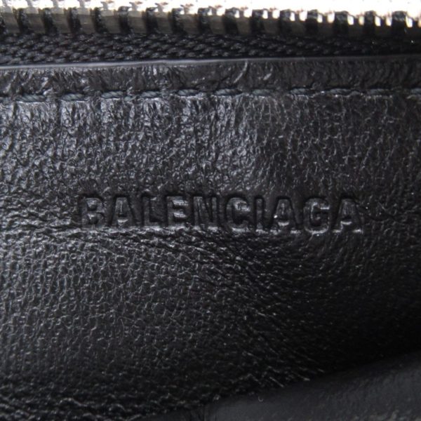 2101217961660 7 Balenciaga Card Case Leather Black