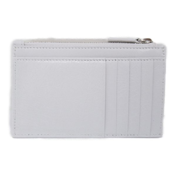 2101217961691 3 Balenciaga Card Case Leather White