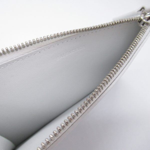 2101217961691 6 Balenciaga Card Case Leather White