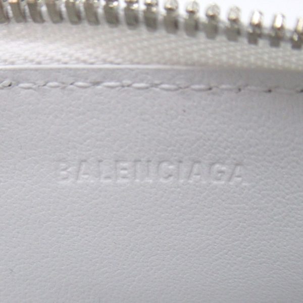 2101217961691 7 Balenciaga Card Case Leather White