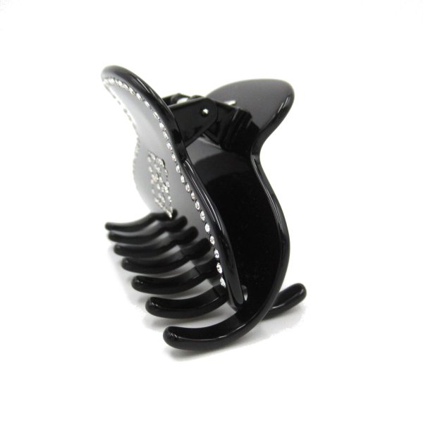 2101217961769 3 Balenciaga Hair Clip Plastic Black