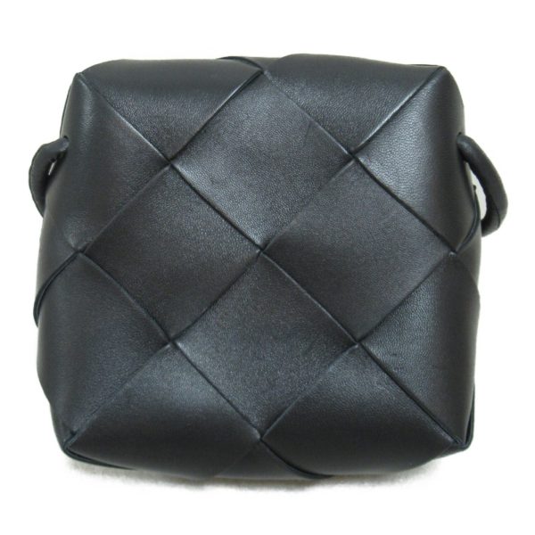 2101217963879 3 Bottega Veneta Shoulder Bag Lambskin Sheep Leather Black