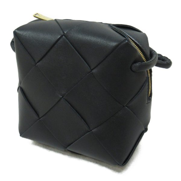 2101217963879 4 Bottega Veneta Shoulder Bag Lambskin Sheep Leather Black