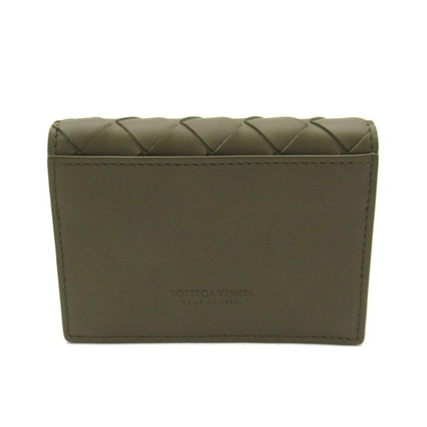 2101217964388 2 Bottega Veneta Card Case Accessory Calf Cowhide Khaki