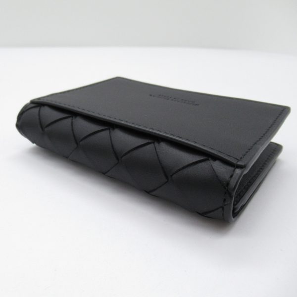 2101217964432 5 Bottega Veneta Card Case Accessory Calf Cowhide Black