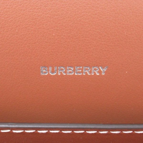 2101217964890 3 Burberry New Hampshire Shoulder Bag Fabric Leather Black