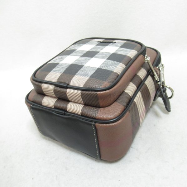 2101217965606 5 Burberry Shoulder Bag Cotton Polyurethane Brown