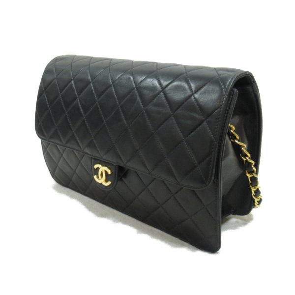 2101217972550 5 Chanel Matelasse Push Lock Bag Black