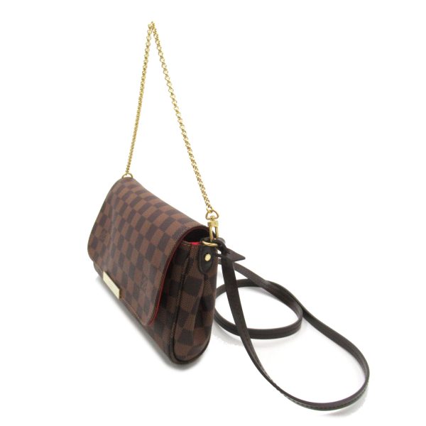 2101217972826 3 Louis Vuitton Favorite MM Shoulder Bag Brown