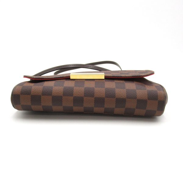 2101217972826 Louis Vuitton Favorite MM Shoulder Bag Brown