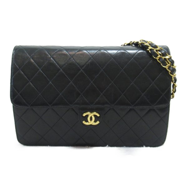 2101217972833 2 Chanel Matelasse Push Lock Bag Black