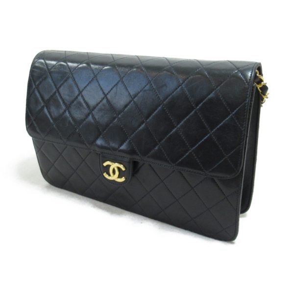 2101217972833 4 Chanel Matelasse Push Lock Bag Black