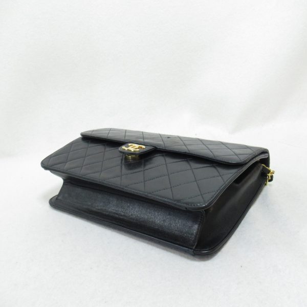 2101217972833 5 Chanel Matelasse Push Lock Bag Black