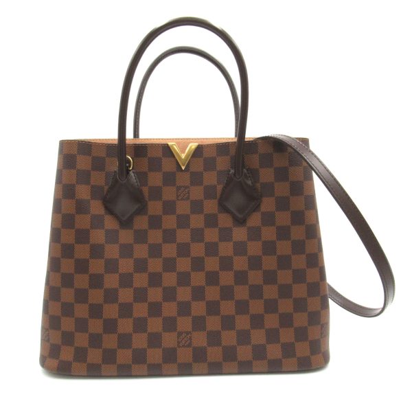 2101217973052 1 Louis Vuitton Kensington 2way Shoulder Bag Brown