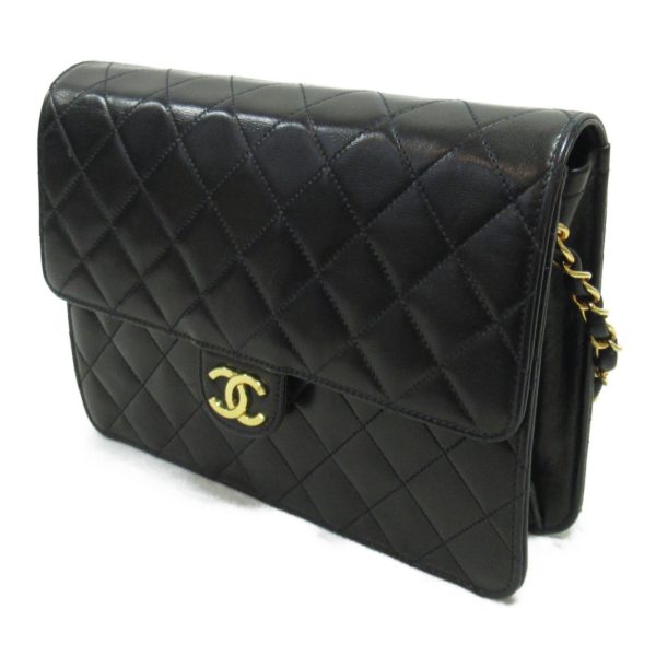 2101217973694 5 Chanel Matelasse Push Lock Bag Black