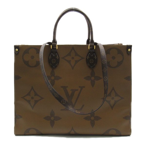 2101217973878 3 Louis Vuitton On the Go GM 2way Shoulder Bag Brown