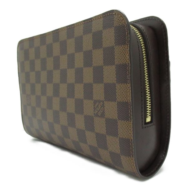 2101217974103 3 Louis Vuitton Saint Louis Clutch Bag Brown