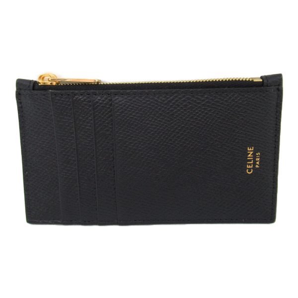 2101217975322 3 Celine Fragment Case Card Case Accessory Leather Black