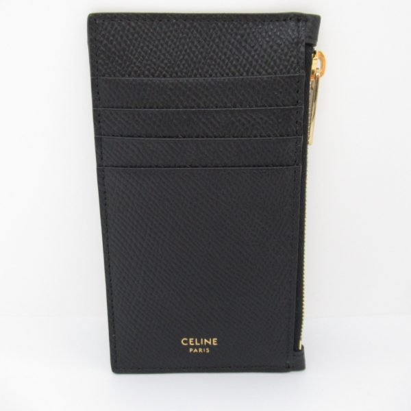 2101217975322 4 Celine Fragment Case Card Case Accessory Leather Black