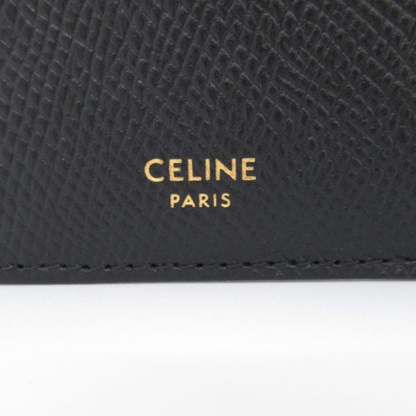 2101217975322 5 Celine Fragment Case Card Case Accessory Leather Black