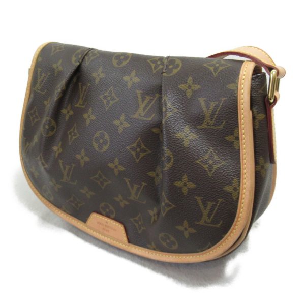 2101217975520 4 Louis Vuitton Menilmontant PM Shoulder Bag Brown