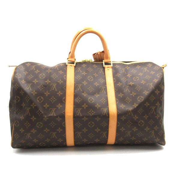 2101217977135 1 Louis Vuitton Keepall 50 Boston Bag Brown