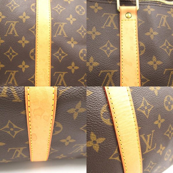 2101217977135 12c Louis Vuitton Keepall 50 Boston Bag Brown