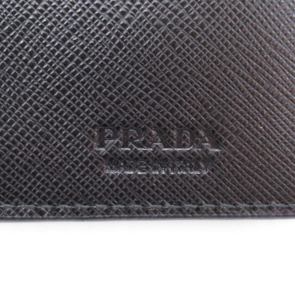 2101217978156 6 Prada Bifold Long Wallet in Saffiano Leather Black