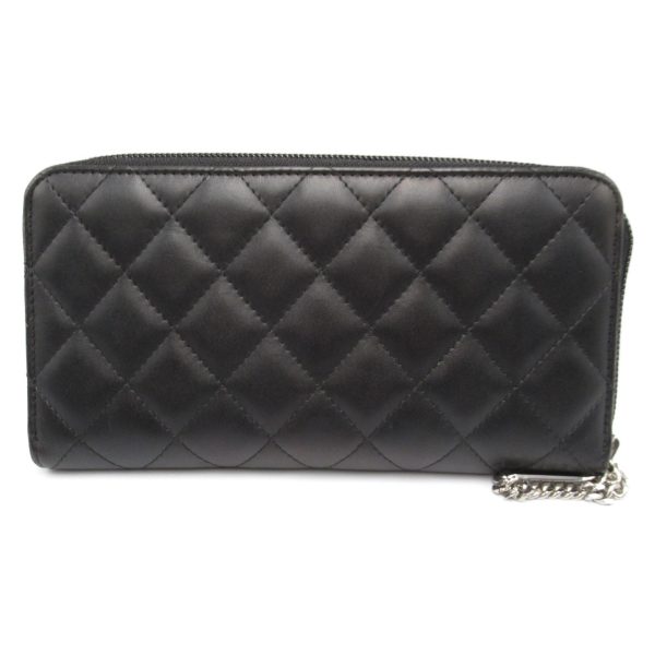 2101217978170 2 Chanel Cambon Round Wallet Black