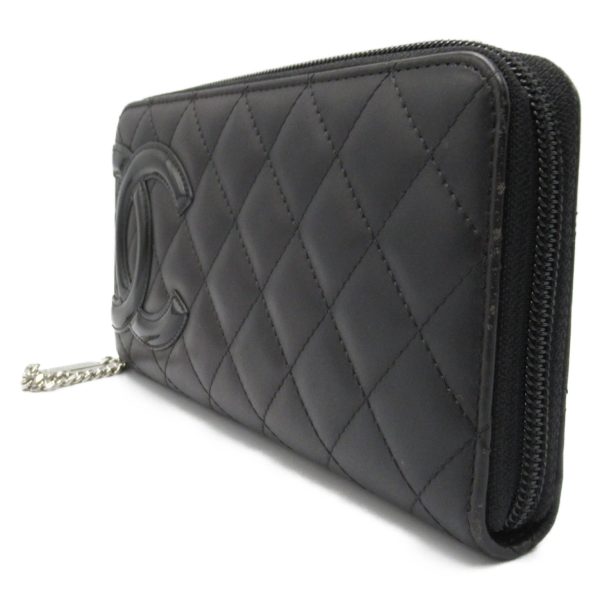 2101217978170 3 Chanel Cambon Round Wallet Black