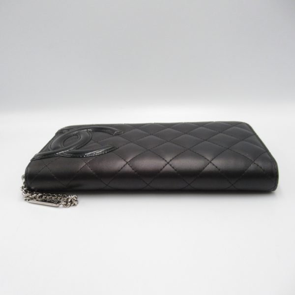 2101217978170 4 Chanel Cambon Round Wallet Black