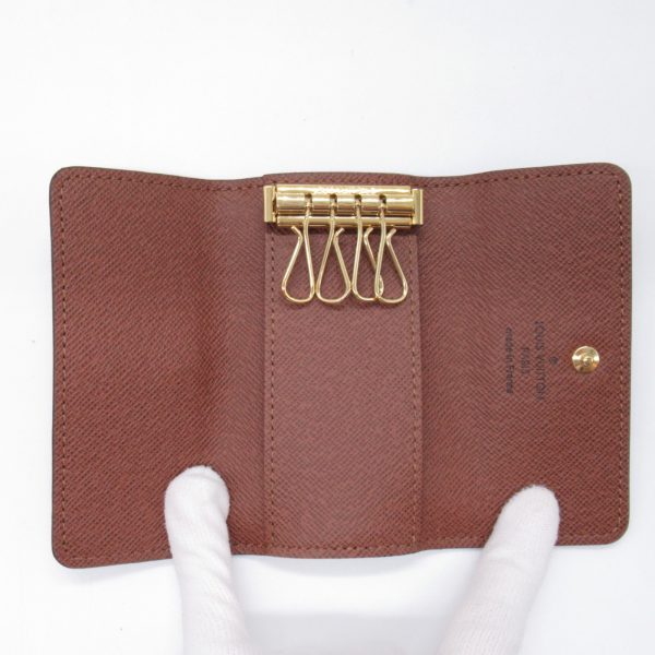 2101217978248 6 Louis Vuitton Multicle 4 Key Case Monogram Brown