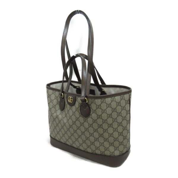 2101217979153 4 Gucci 2way Tote Bag GG Canvas Beige Brown