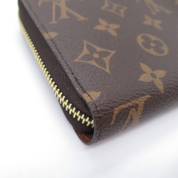 2101217979184 10 Louis Vuitton Zippy Round Long Wallet Brown