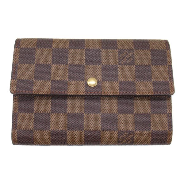 2101217979382 2 Louis Vuitton Porte Tresor Etuit Wallet Brown