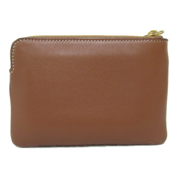 2101217979467 3 Celine Coin Case Wallet Leather Brown