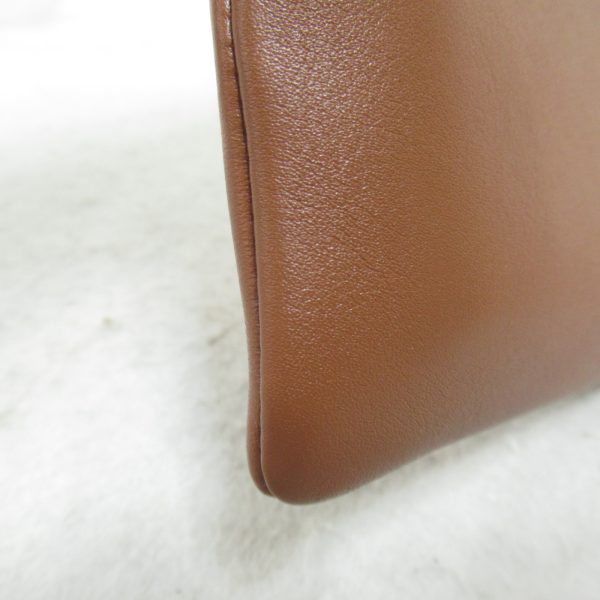 2101217979467 7 Celine Coin Case Wallet Leather Brown