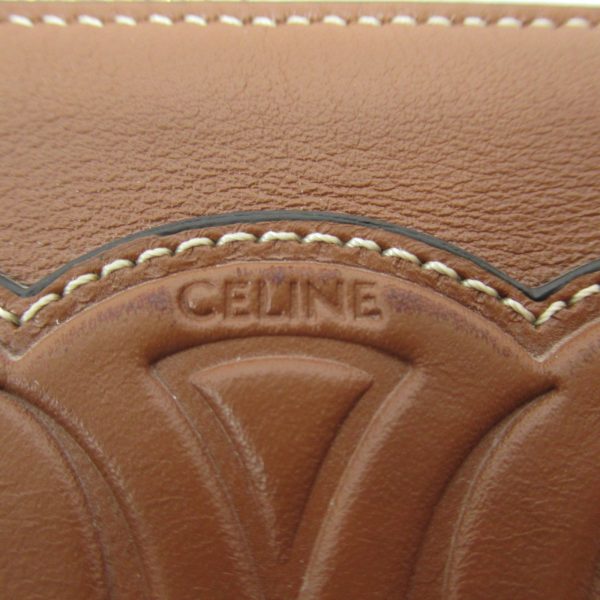 2101217979467 9 Celine Coin Case Wallet Leather Brown