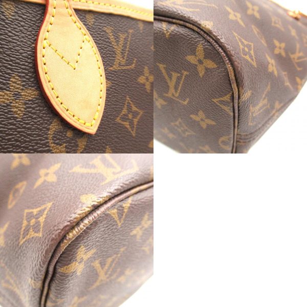 2101217979665 13c Louis Vuitton Neverfull MM Tote Bag Brown