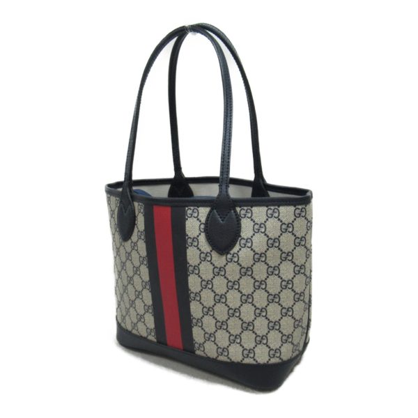 2101217979818 4 Gucci Tote Bag GG Canvas Leather Beige Black