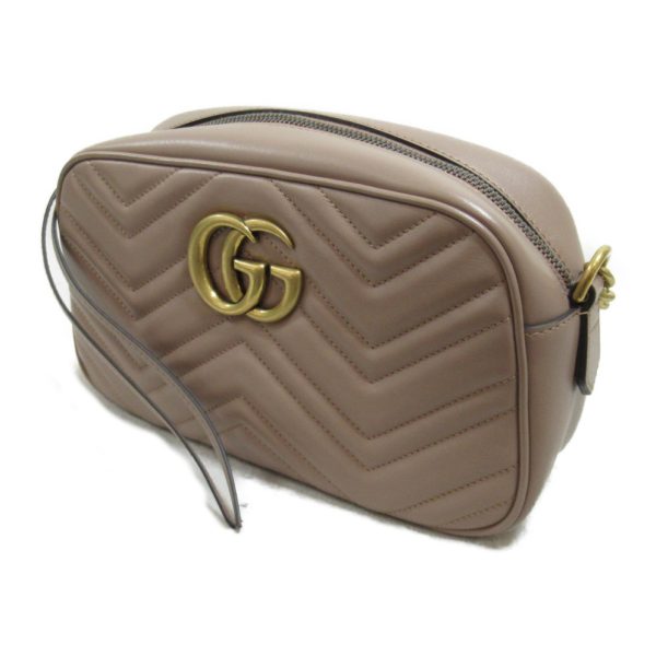 2101217979832 4 Gucci GG Marmont Shoulder Bag Leather Beige